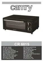 Предварительный просмотр 1 страницы camry CR 6015 User Manual