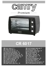 camry CR 6017 User Manual preview