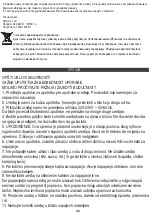 Предварительный просмотр 48 страницы camry CR 6305 User Manual