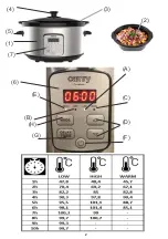 Preview for 2 page of camry CR 6414 User Manual