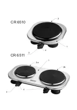 Preview for 2 page of camry CR 6511 User Manual