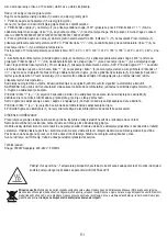 Предварительный просмотр 51 страницы camry CR 6514 User Manual