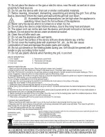 Preview for 4 page of camry CR 6603 User Manual