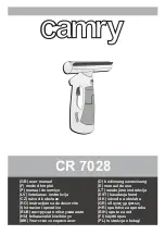 Preview for 1 page of camry CR 7028 User Manual