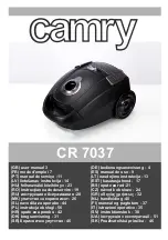 Preview for 1 page of camry CR 7037 User Manual