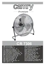 camry CR 7306 User Manual preview