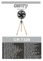 Preview for 1 page of camry CR 7329 User Manual