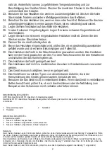 Предварительный просмотр 7 страницы camry CR 7412 User Manual