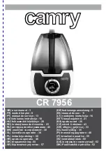 camry CR 7956 User Manual preview