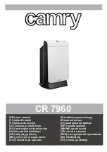 Preview for 1 page of camry CR 7960 User Manual