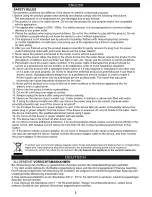 Предварительный просмотр 3 страницы camry CR 8064 User Manual