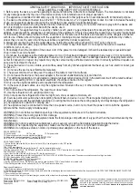 Предварительный просмотр 3 страницы camry CR 8065 User Manual