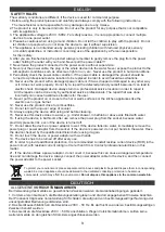 Предварительный просмотр 3 страницы camry CR 8071 User Manual