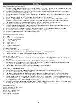 Предварительный просмотр 12 страницы camry CR 8071 User Manual