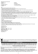 Preview for 4 page of camry CR 8073 User Manual