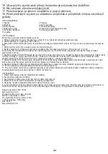 Preview for 44 page of camry CR 8073 User Manual