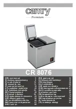 camry CR 8076 User Manual preview