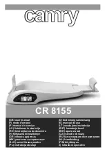 camry CR 8155 User Manual preview