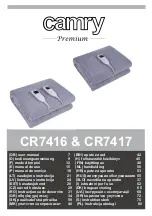 camry CR7416 User Manual предпросмотр