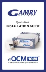 camry eQCM 10m Installation Manual preview