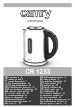 Preview for 1 page of camry Premium CR 1253 User Manual