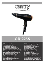 Preview for 1 page of camry Premium CR 2255 User Manual