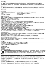 Preview for 27 page of camry Premium CR 2323 User Manual