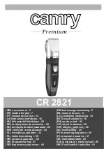camry Premium CR 2821 User Manual preview