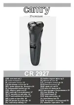 camry Premium CR 2927 User Manual preview