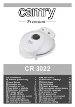 Preview for 1 page of camry Premium CR 3022 User Manual