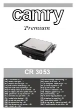 camry Premium CR 3053 User Manual preview