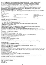 Preview for 4 page of camry Premium CR 4812 User Manual