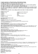 Предварительный просмотр 46 страницы camry Premium CR 4812 User Manual