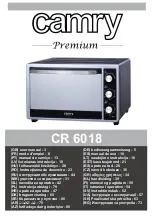 camry Premium CR 6018 User Manual preview