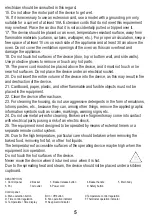 Preview for 5 page of camry Premium CR 6311 Addendum User Manual