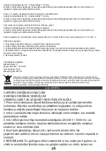 Preview for 28 page of camry Premium CR 6311 Addendum User Manual