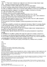 Preview for 50 page of camry Premium CR 6606 User Manual