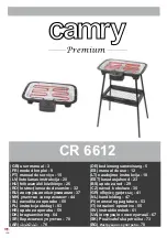 camry Premium CR 6612 User Manual preview