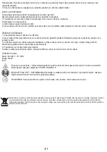 Preview for 41 page of camry Premium CR 7721 User Manual