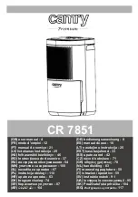 camry Premium CR 7851 User Manual preview