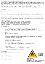 Предварительный просмотр 7 страницы camry Premium CR 7851 User Manual