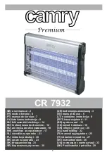 Preview for 1 page of camry Premium CR 7932 User Manual