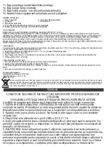 Предварительный просмотр 12 страницы camry Premium CR 7937 User Manual