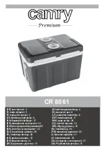 camry Premium CR 8061 User Manual preview