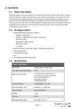 Preview for 7 page of Camsat iCAM-Mobile HD II User Manual