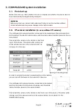 Preview for 8 page of Camsat iCAM-Mobile HD II User Manual