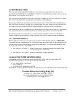 Предварительный просмотр 5 страницы CAMSO 24D17C Operation And Maintenance Manual