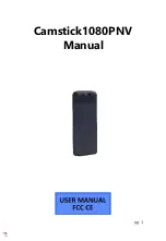 Camstick 1080PNV User Manual preview