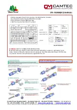 Предварительный просмотр 7 страницы Camtec 3041110002CA Manual