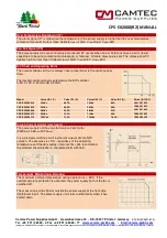 Предварительный просмотр 13 страницы Camtec 3041110002CA Manual